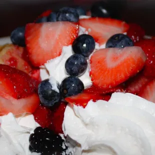 Three Berry Shortcake