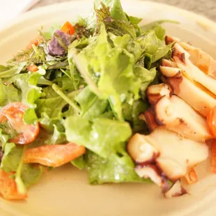 a closeup of a plate of food