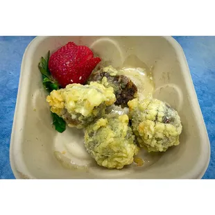 Ew ew ewwwwwww. Soggy balls. Gross.