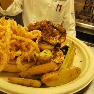 Chicken Sandwitch with Chipotle Aioli$6.25