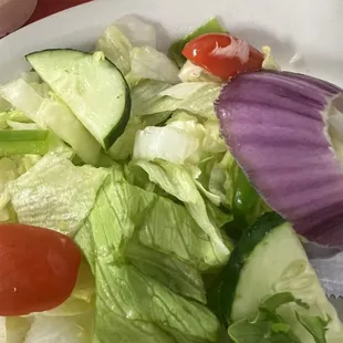 Small side salad