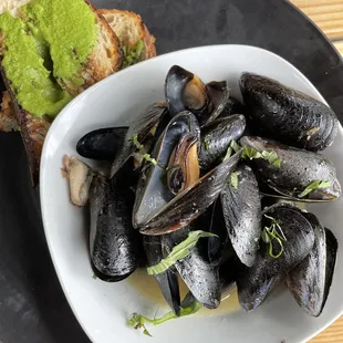 Mussels Bianco