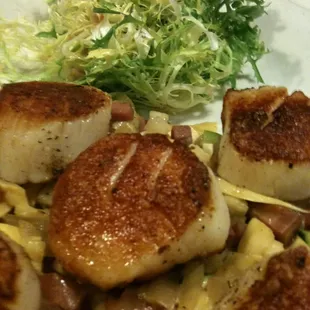 Pan Seared Scallops