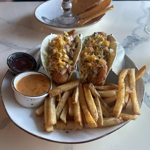 Shrimp Tacos (Fried)