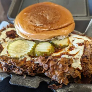 Big Flight sandwich...it's bigger than it looks