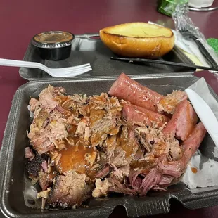 The Big Easy - Brisket, Pulled Pork &amp; Sausage.