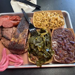 3 Meat BBQ Plates