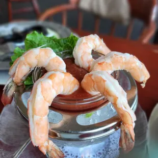 Wild Shrimp Cocktail: large, plump shrimp