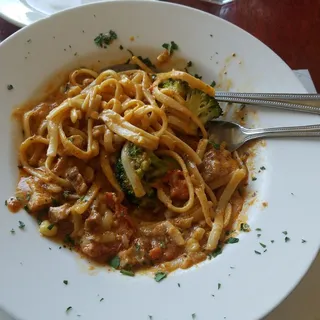 Blackened Chicken Linguini