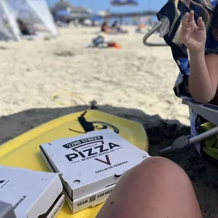 Two small empty boxes that filled us right up!!!