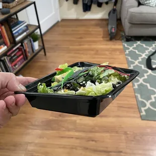 Pretty small salad for $11+tax