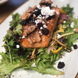 Candied Salmon Salad