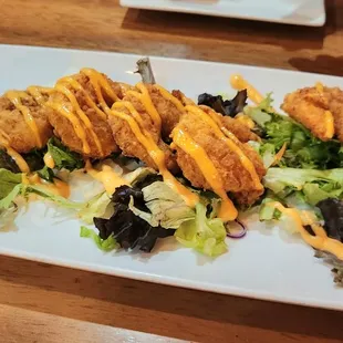 Firecracker shrimp appetizer