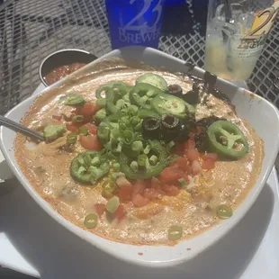 Naked nachos