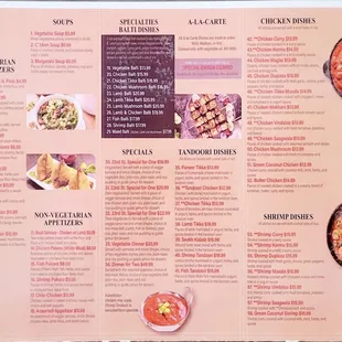 Menu (10/07/23). @23rdStreetCafeLA #LosAngeles #IndianFood #MexicanFood #FoodPorn