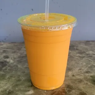 Mango Lassi 12floz Cup $5.00 (10/07/23). @23rdStreetCafeLA #LosAngeles #IndianFood #MexicanFood #FoodPorn
