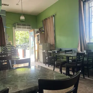 Inside