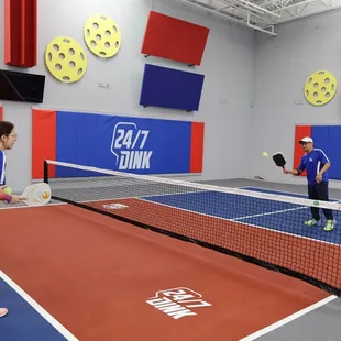 24/7 DINK ambassadors playing on Court #20