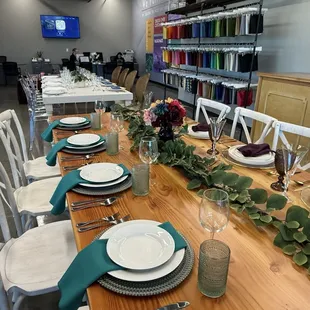 They have a showroom that is interactive and it helped me see my vision of what I wanted!