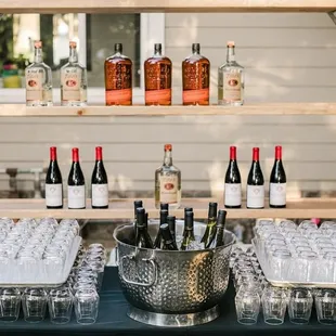 Bar is set and ready to go