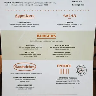 Austin airport location menu