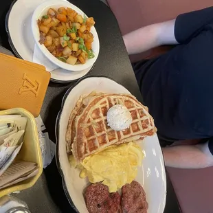 Waffle Breakfast