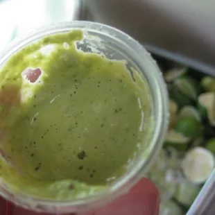 Ask for this green sauce