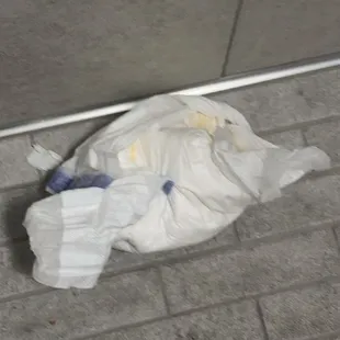 Diaper. Used.