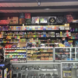 Such a selection most I've ever seen!