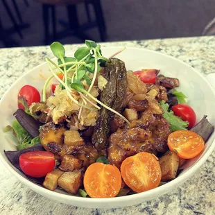 Delicious Burger Bowl