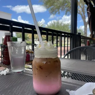 Iced coffee