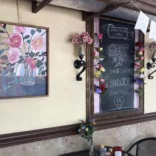 Covered patio