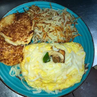 Chicken Fajita Omelet