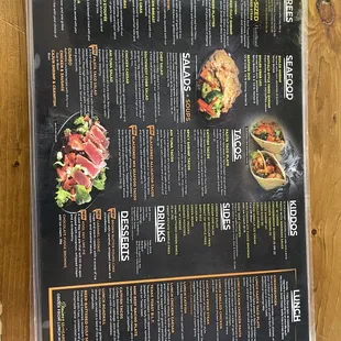 Menus