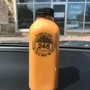 Free Thai tea with Yelp check in!