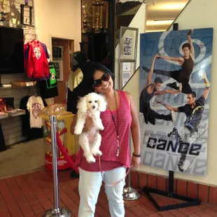 Kimee with Mia .... Kids acting classes today.