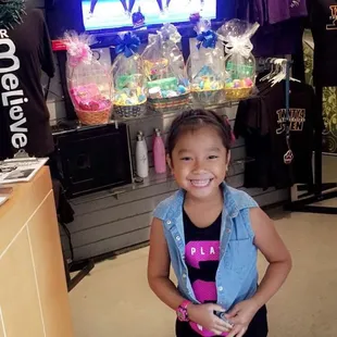 dropping off this sass to class