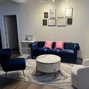 Our beautiful upstairs lounge area