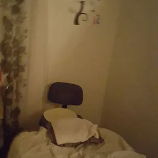 Simple clean minimalist treatment room