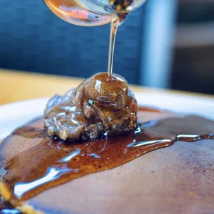 Pumpkin pancakes c/o @24streetcafe