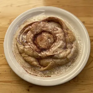 Cinnamon Roll with Whipped Butter