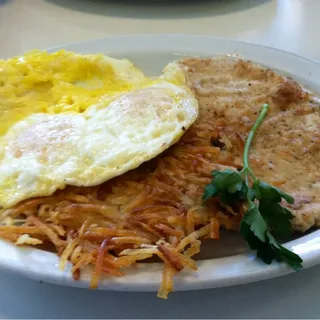 Chicken Fried Chicken Breast 'n' Eggs