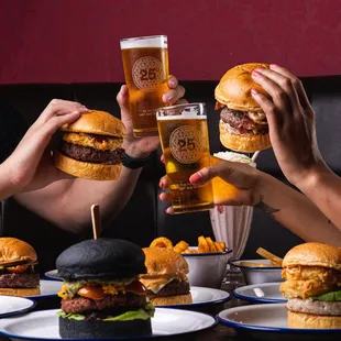 burgers, food, burger