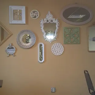 a dining room with a table and chairs