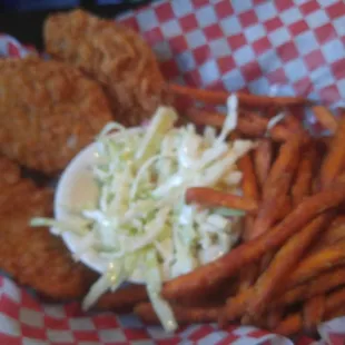 fish and chips, seafood, food, fish