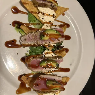 Tuna Tostada