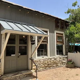 Side entrance