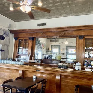 Gorgeous wooden bar