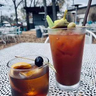 Pecan Old Fashion &amp; Bloody Mary