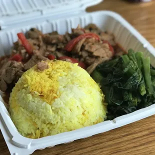 Homemade Spicy Pork Bulgogi with ingredients from Sunset Supermarket